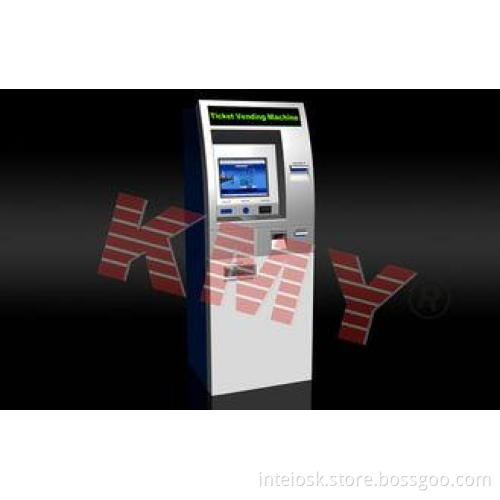 Self Service Multi Touch Ticket Vending Kiosk Machine With